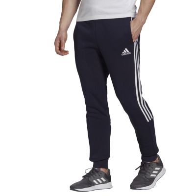 6. adidas Essentials Tapered Cuff 3 Stripes M GK8977 pants
