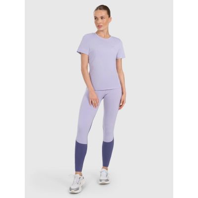 7. Women's quick-drying regular training T-shirt 4F 4FWAW25TFTSF1516-34S