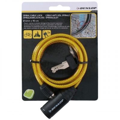 2. Dunlop bicycle lock 0.6x90 cm 2082585