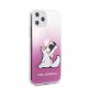 5. Karl Lagerfeld Choupette Fun iPhone 11 Pro Case - Pink