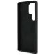 7. Guess Silicone Big 4G Logo Bottom Script case for Samsung Galaxy S25 Ultra - black