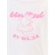 6. Girls' loose T-shirt with print 4F 4FJRSS26TTSHF3910-10S