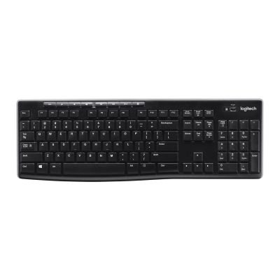 4. Logitech K270 Keyboard (Wireless Black USB) US