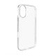 2. Puro 03 Nude Silicone Case for iPhone 16 Plus - Transparent