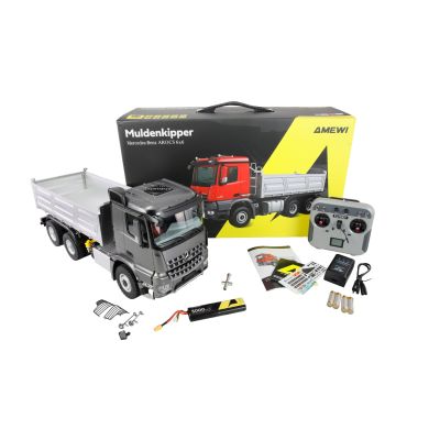2. Amewi 22728 remote-controlled model Dump Truck Electric motor 1:14