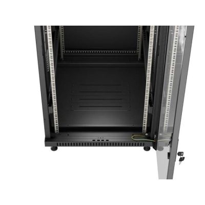 33. LANBERG FLOOR RACK CABINET 19" 18U 600X800 BLACK