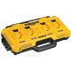 13. DEWALT DCB104 4-WAY MULTIVOLTS 8A XR CHARGER