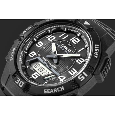 4. CASIO AQ-S800W-1BVEF SOLAR watch + BOX