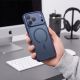 6. Tech-Protect MagPrime MagSafe CC Case for iPhone 18 Pro Max / 17 Pro Max - Matte Navy Blue