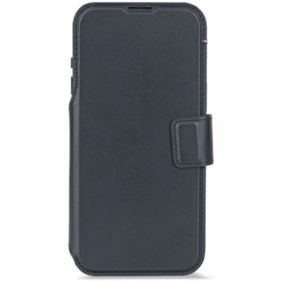 2. Decoded Leather Detachable Wallet MagSafe case for iPhone 17 Pro - navy blue