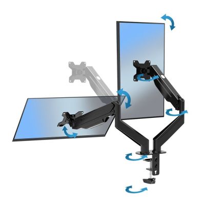 11. ESPERANZA GAS MOUNT FOR 2 MONITORS MACHE ERW020