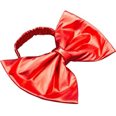 10. RED BOW FOR CHAIR 50X32CM