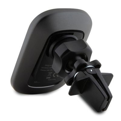 3. Mercedes MEWCCGSLK 15W induction holder for air vent/glass black/black Silver Stars MagSafe