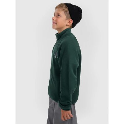 6. 4FWarm fleece with stand-up collar for boys 4F 4F4FJRAW25TFLEM438-40S