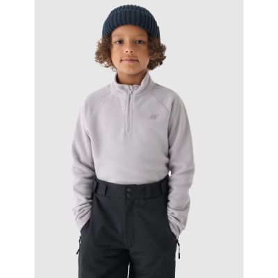 10. Children's fleece thermal underwear (top) 4F Junior 4FJRAW24UFLEU062-25S