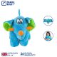 5. TRAVEL BLUE TRUNKY ELEPHANT TRAVEL PILLOW FOR CHILDREN