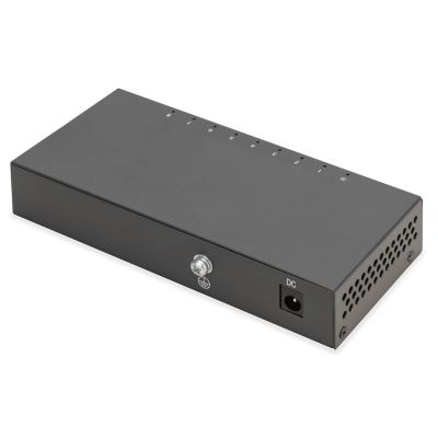 6. Digitus 8-port gigabit switch, desktop, unmanaged, metal case