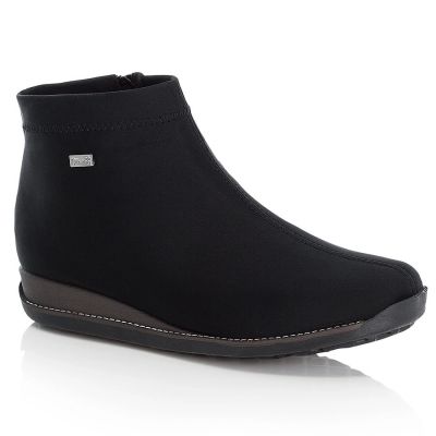 25. Women's insulated black ankle boots Rieker W 98251-00