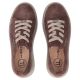 5. Women's brown leather sneakers on the platform Filippo DP7982