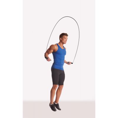 6. Speed skipping rope with 2 x 100g weights BK 256