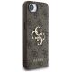 4. Guess 4G Big Logo Case for iPhone 16e - Brown