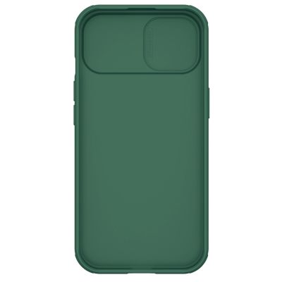 6. Nillkin CamShield Pro Magnetic Case for iPhone 15 Plus with Camera Protector - Green