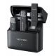 3. Vention USB-C Wireless Lavalier Microphone 2-Pack with Charging Case, Black