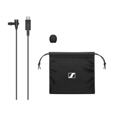 2. Sennheiser XS LAV USB-C - Omnidirectional lavalier microphone with USB-C connector