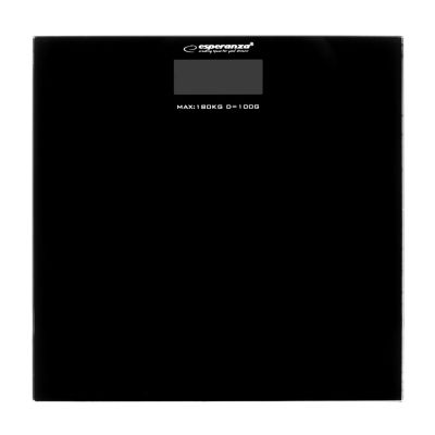 2. Esperanza Aerobic EBS002K Bathroom Scale (Black)