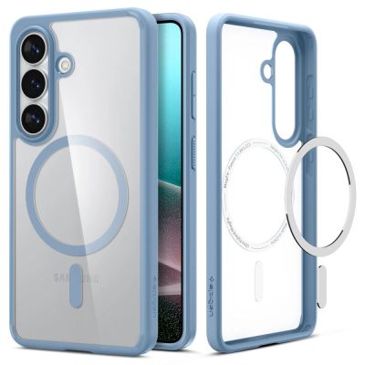 2. Spigen Ultra Hybrid Mag MagSafe Case for Samsung Galaxy S26 - Clear Blue