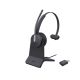 Yealink WH64 Hybrid Mono with Charging Stand Headset Wireless Headband Office/Call Center Micro-USB Bluetooth Black