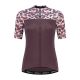 Rogelli ESSENTIAL GRAPHIC burgundy-coral T-shirt XS