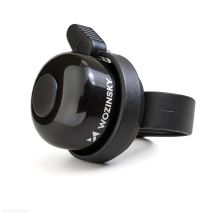 Wozinsky WDR-S2 Bicycle Bell for Aluminum Mechanical Bikes - Black
