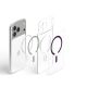 7. Spigen Ultra Hybrid Mag MagSafe Case for iPhone 18 Pro / 17 Pro – Clear Burgundy