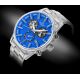 2. Men's Watch Giewont Chronograph Sapphire Silver Blue GW4580-B3