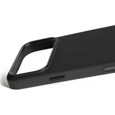 14. Mujjo iPhone 17 Pro Max Black Leather Case