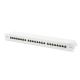 7. Digitus Patch Panel 19'' 24x RJ45, LSA level, cat.6A, shielded, 1U, gray, cable guide