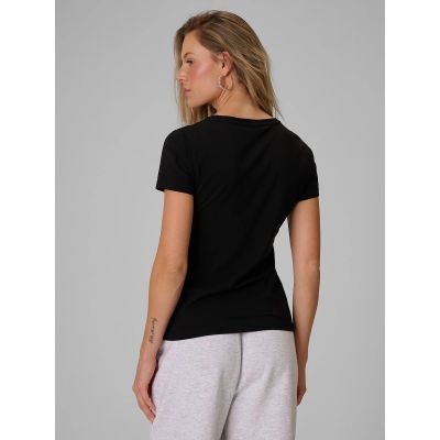 2. Women's slim plain T-shirt 4F 4FRMM00TTSHF3619-20S
