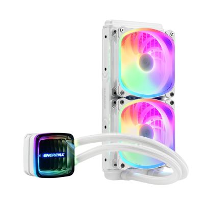 3. Enermax Aquafusion ADV 240mm RGB Liquid CPU Cooler White