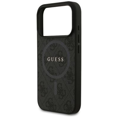 6. Guess 4G Ring Classic Logo MagSafe case for iPhone 17 Pro - black