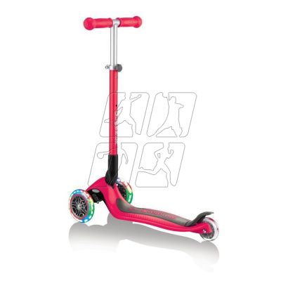 14. Globber Primo Foldable Lights 3-Wheel Scooter 432-102-2 New Red