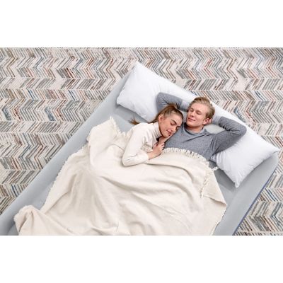 8. Bestway 6713I / 23 Air Mattress Double Mattress Gray Unisex