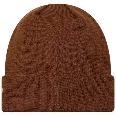 2. New Era Women's Metallic Logo Beanie New York Yankees Hat 60915931 Brown One Size