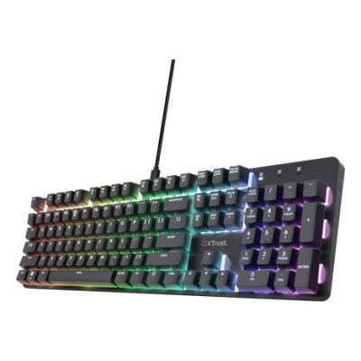 Trust GXT 871 ZORA WIRELESS US Gaming Keyboard