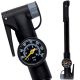 DUNLOP MINI BICYCLE PUMP WITH MANOMETER 120 psi (8 bar) BLACK