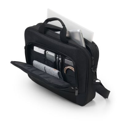 7. DICOTA Eco Top Traveller BASE 35.8 cm (14.1") Top Loading Bag Black