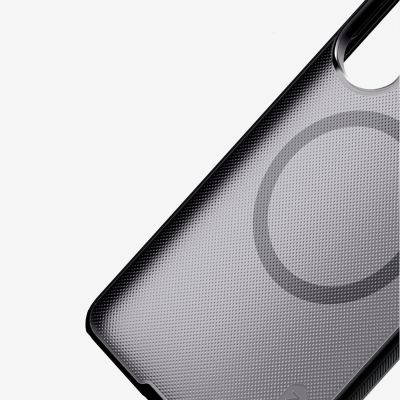 8. Nillkin Super Frosted Shield Pro Magnetic Case Compatible with MagSafe for Samsung Galaxy S26 Ultra - Translucent Black