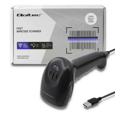 3. QOLTEC 1D LASER BARCODE READER | CCD