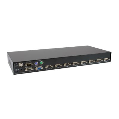 2. Level One KVM-3208 Switch with 8 PS/2-USB VGA Ports