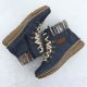 4. Women's navy blue ankle boots Rieker 73343-15